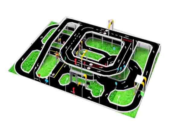 邢臺(tái)無(wú)人駕駛汽車(chē)沙盤(pán)