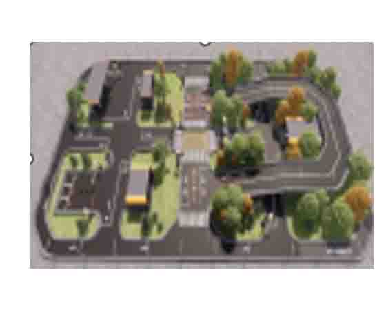 智能網聯仿真沙盤（室內實驗）