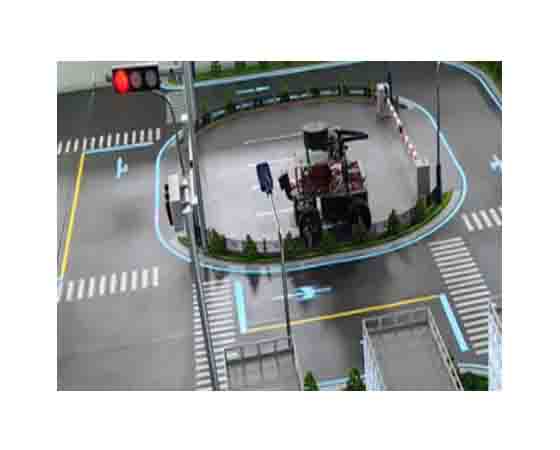 上海無人駕駛實訓沙盤