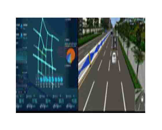 車路協(xié)同智能網(wǎng)聯(lián)云控教學(xué)實訓(xùn)裝置平臺