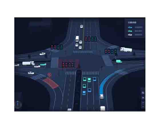 車路協同智能網聯云控裝置實訓平臺